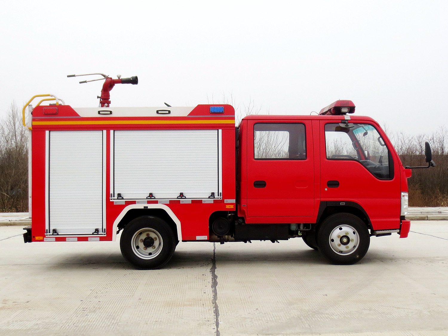 慶鈴100P藍(lán)牌水罐消防車