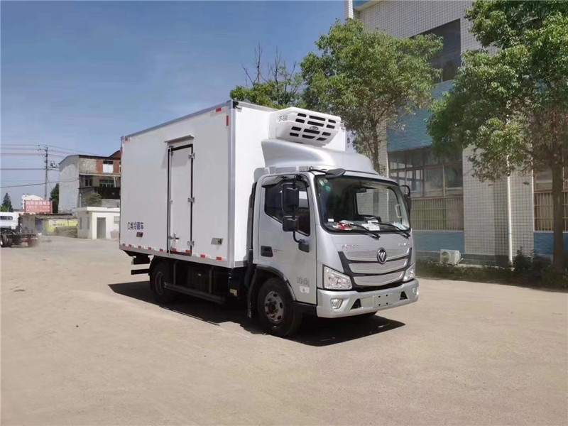 福田歐馬可156馬力藍牌冷藏車