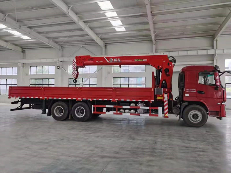 陜汽軒德翼6后雙橋隨車吊廠家直銷